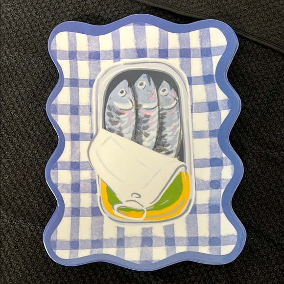 🐠🐠Sardine Serving Tray Set w/Plates - Picture 5 of 8